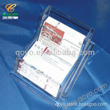 Hot sale! high quality transparent hard plastic id card holder